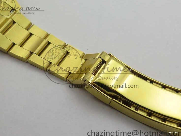 MiroTime 1223 Unisex Submariner 41mm 126618 LB YG EWF Blue Dial on YG Bracelet A 2615